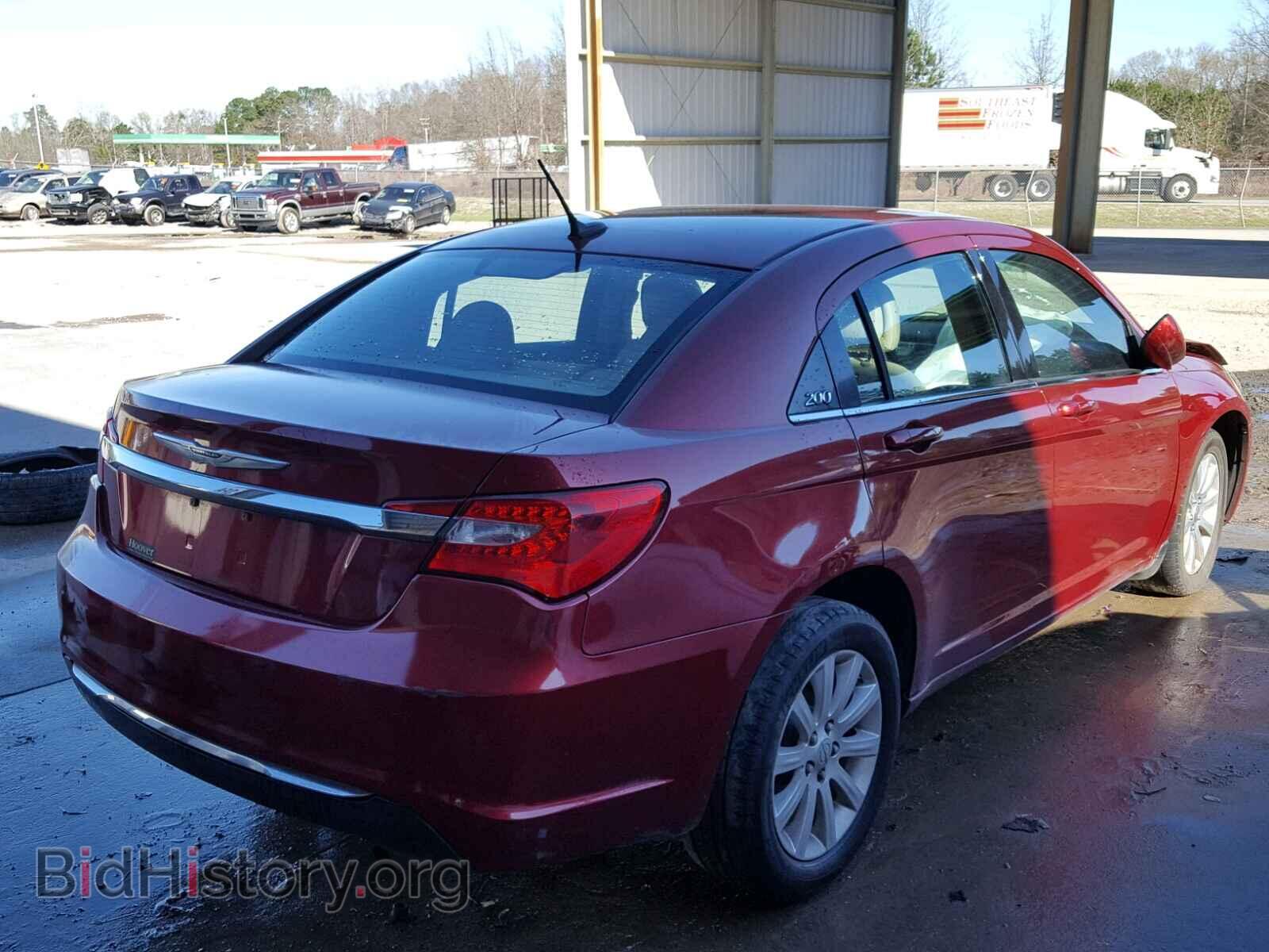 2012 CHRYSLER 200 - VIN: 1C3CCBBBXCN135822 - Фото 4