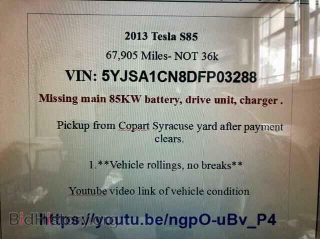 2013 TESLA MODEL S - VIN: 5YJSA1CN8DFP03288 - Photo 9