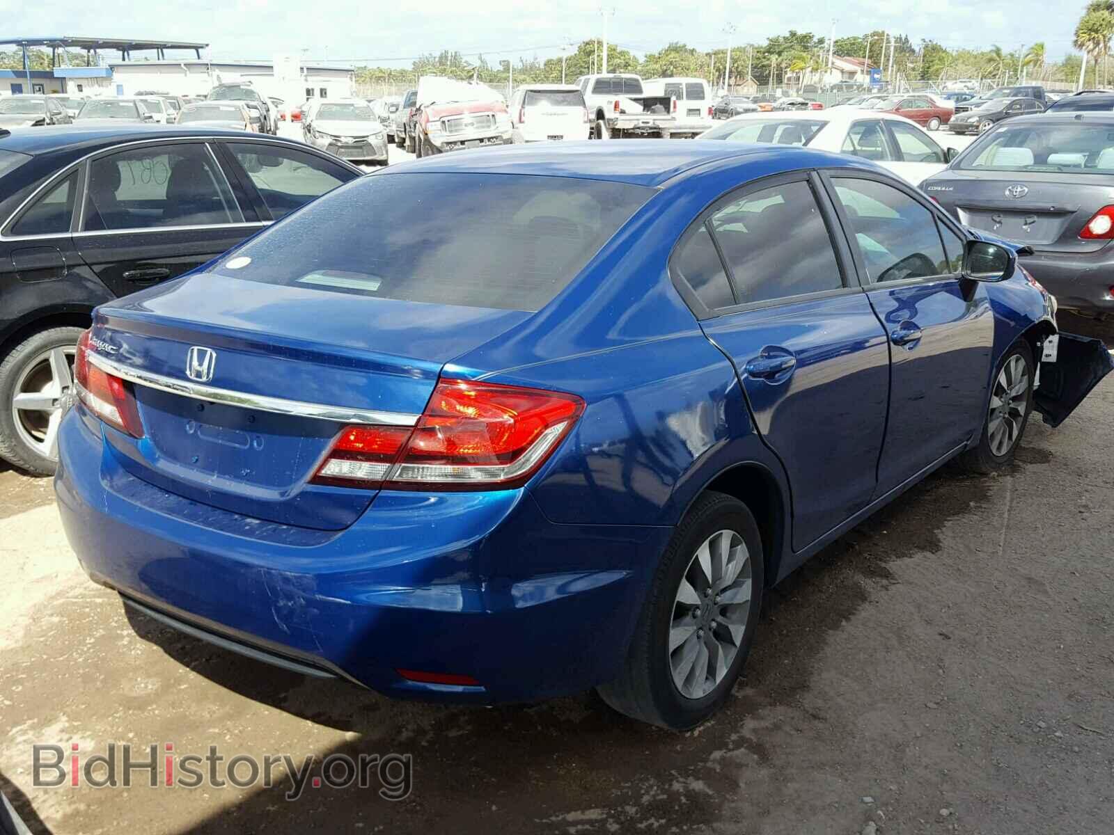 2014 HONDA CIVIC - VIN: 19XFB2F50EE014126 - Фото 4