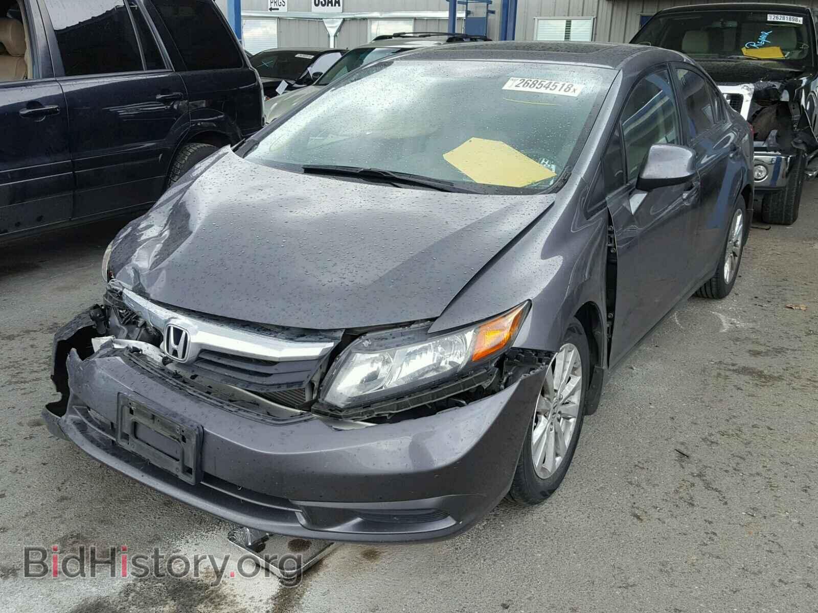 2012 HONDA CIVIC - VIN: 19XFB2F82CE312510 - Фото 2