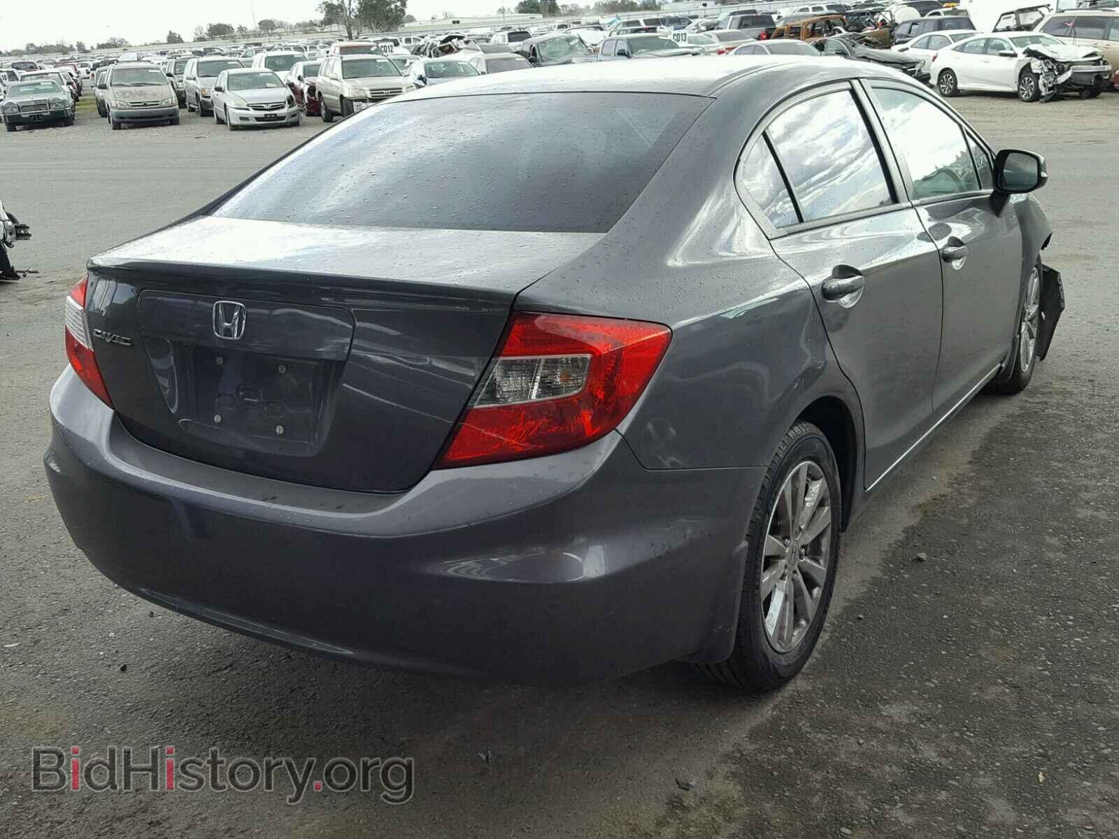 2012 HONDA CIVIC - VIN: 19XFB2F82CE312510 - Фото 4