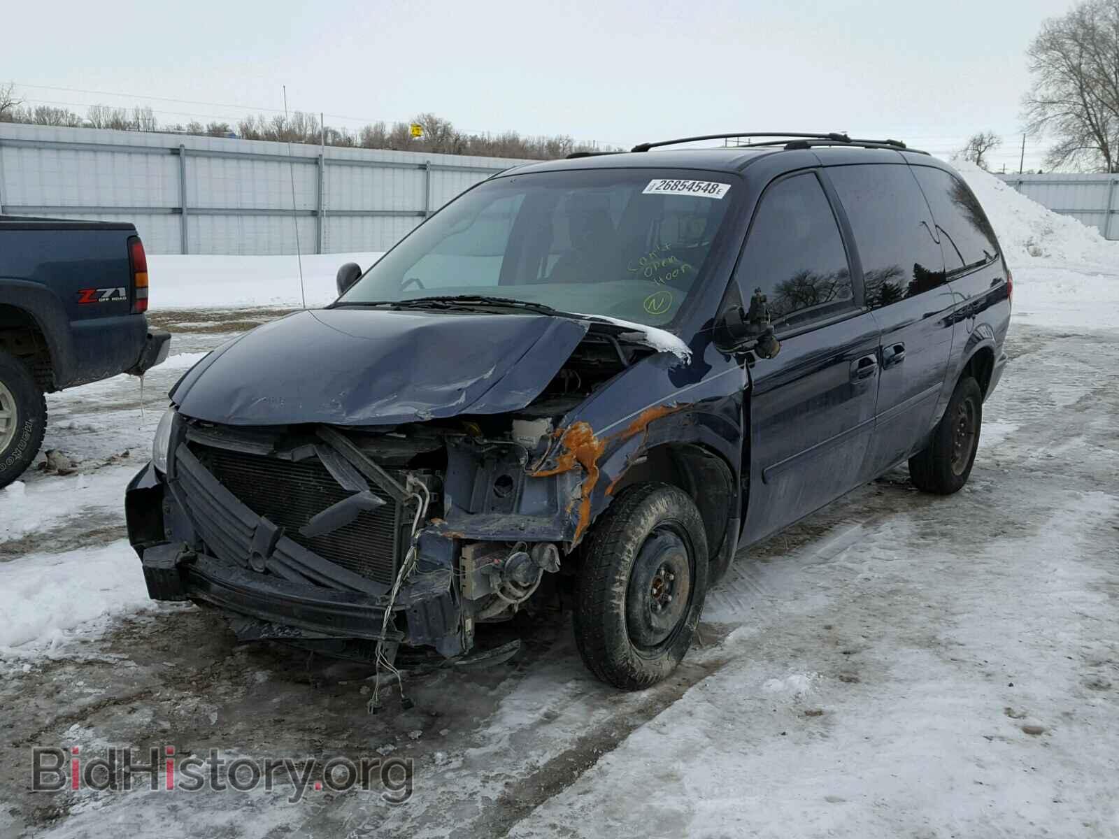 2007 DODGE CARAVAN - VIN: 2D4GP44L57R203698 - Фото 2