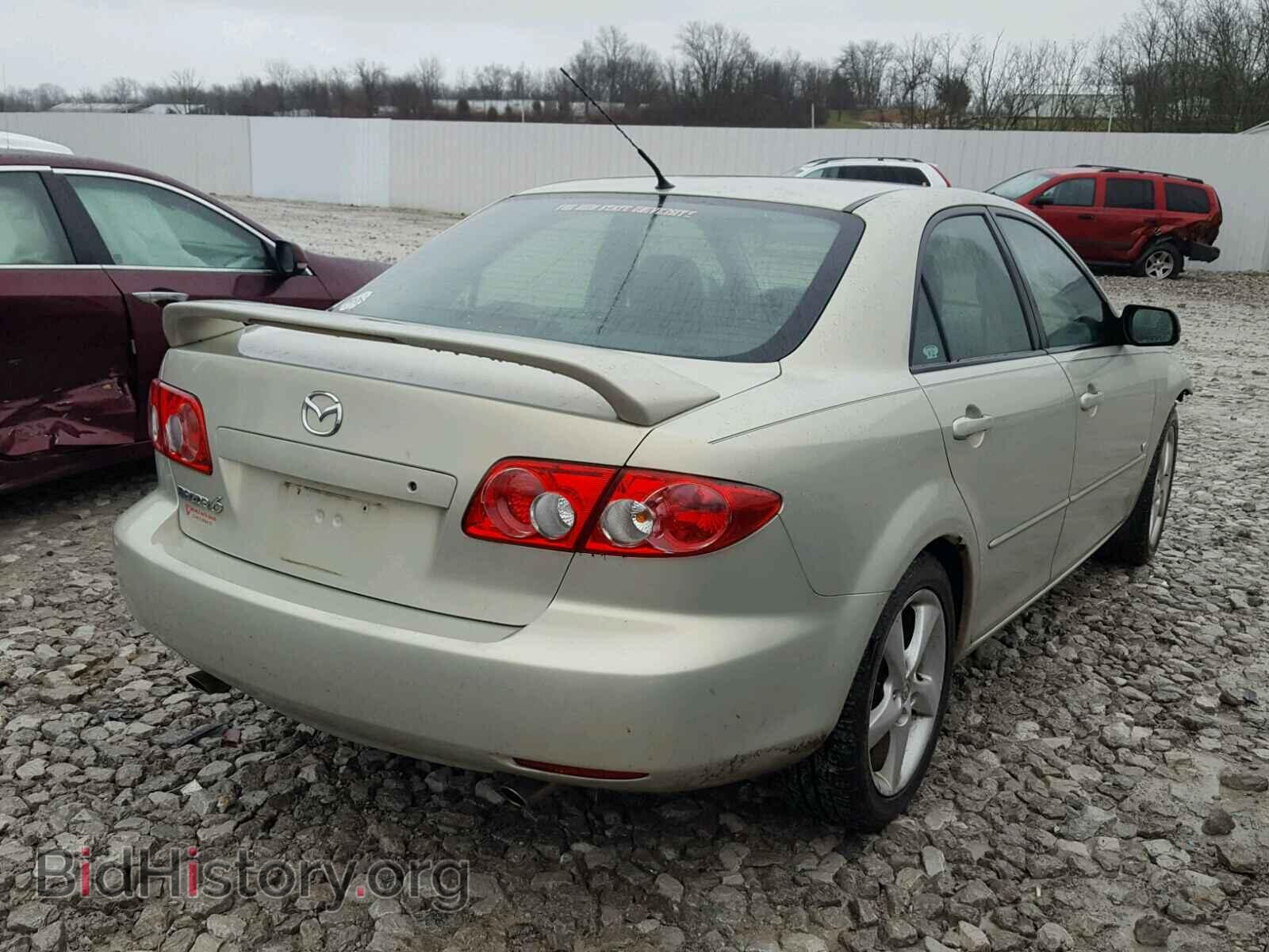 2005 MAZDA 6 - VIN: 1YVHP80D155M14201 - Фото 4
