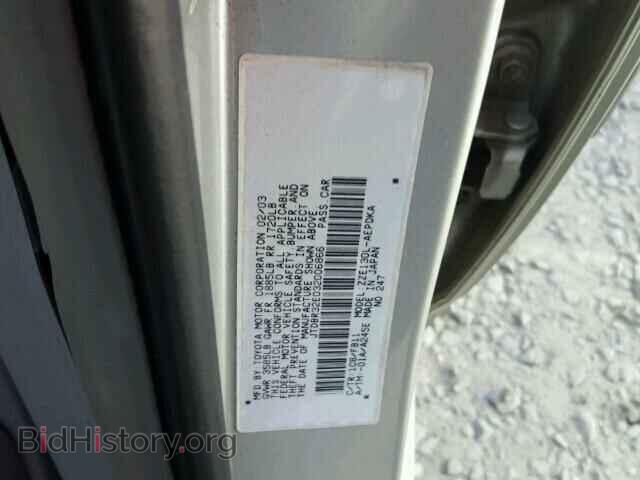 2003 TOYOTA COROLLA - VIN: JTDBR32E032006866 - Фото 10