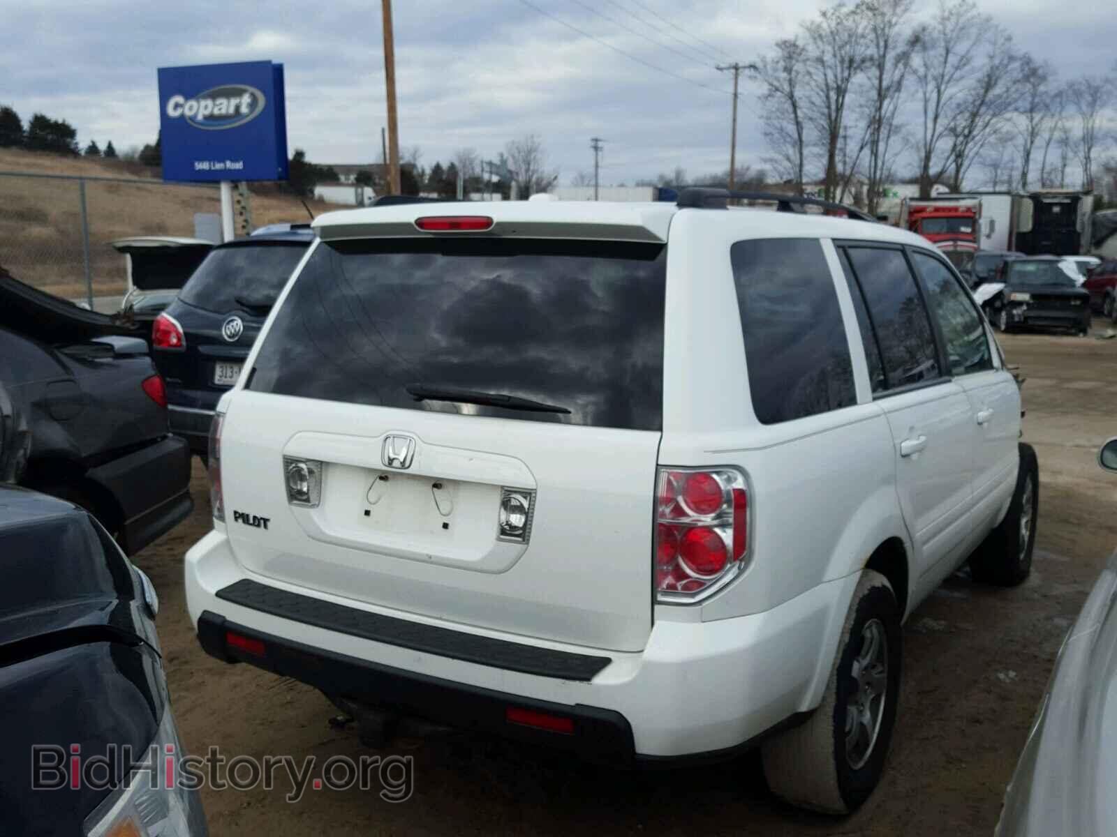 2007 HONDA PILOT - VIN: 5FNYF28537B020171 - Фото 4