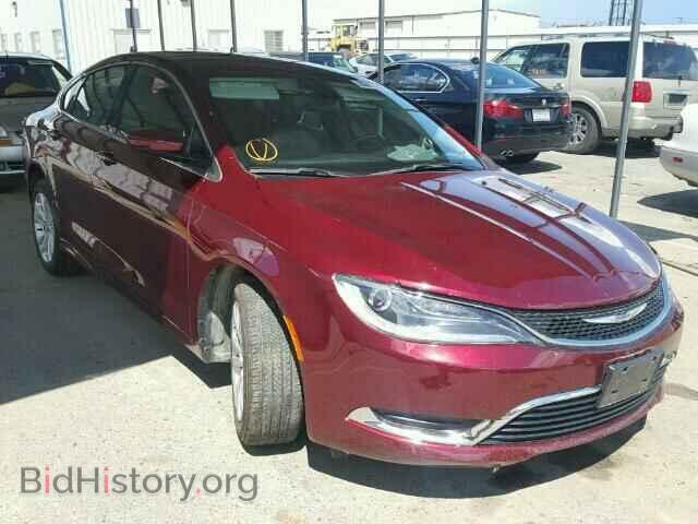 Фотография 1C3CCCAB5GN180101 - CHRYSLER 200 2016