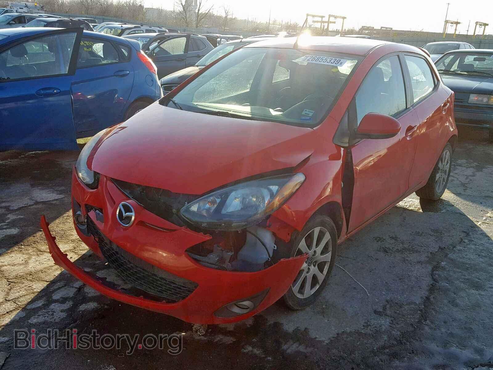 2013 MAZDA 2 - VIN: JM1DE1LY8D0158537 - Photo 2