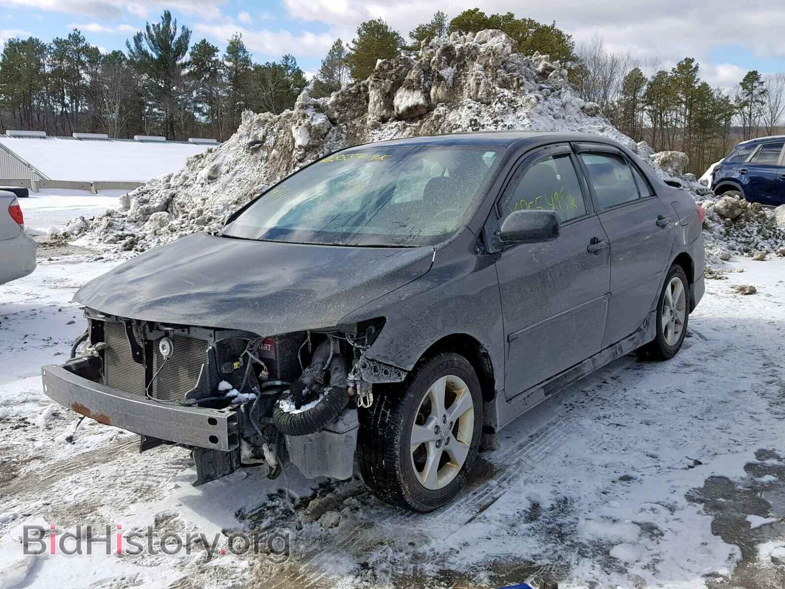 2011 TOYOTA COROLLA BA - VIN: 2T1BU4EE4BC691602 - Фото 2