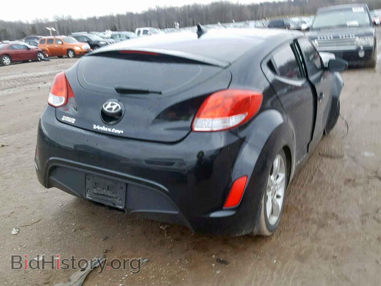 2013 HYUNDAI VELOSTER - VIN: KMHTC6AD5DU156456 - Фото 4