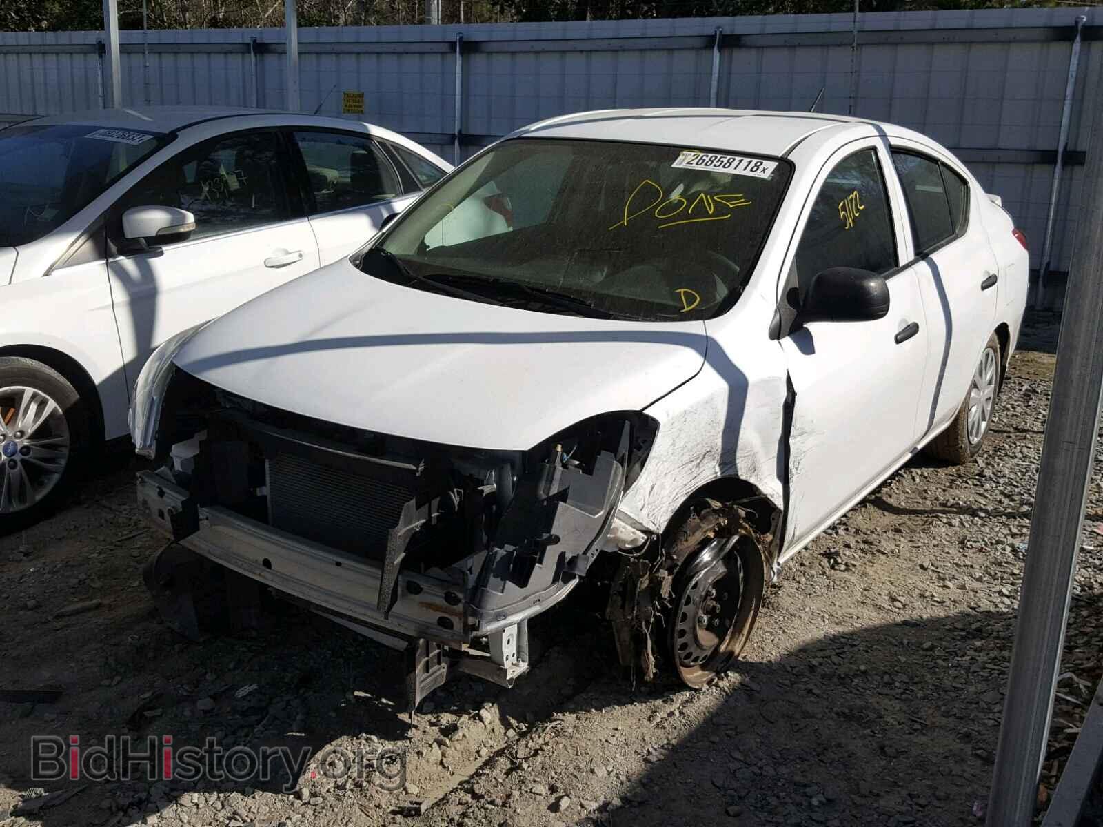 2014 NISSAN VERSA - VIN: 3N1CN7AP6EL856757 - Фото 2