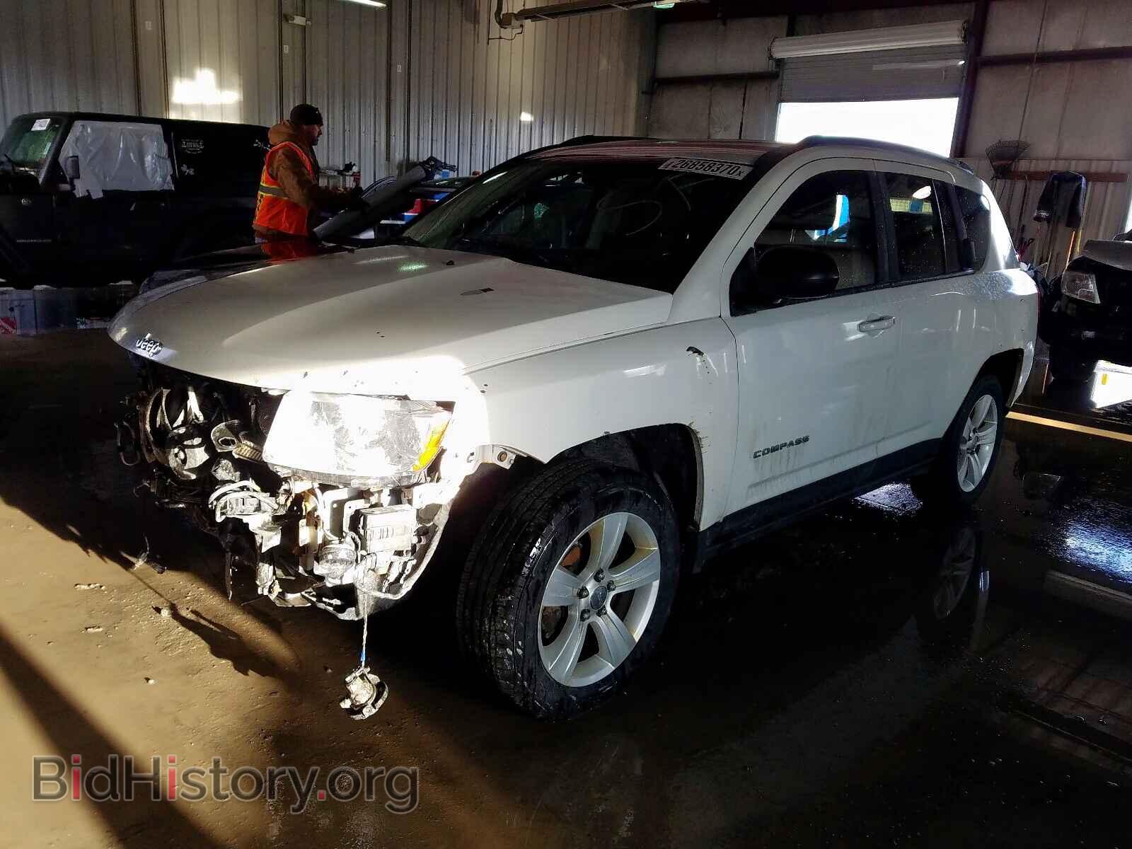 2011 JEEP COMPASS - VIN: 1J4NF1FB1BD164527 - Фото 2