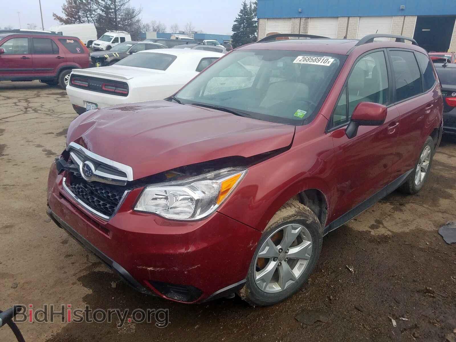 2015 SUBARU FORESTER - VIN: JF2SJAGC7FH839103 - Фото 2