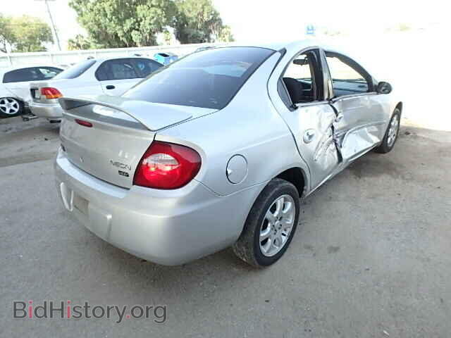 2005 DODGE NEON - VIN: 1B3ES56C85D199847 - Фото 4