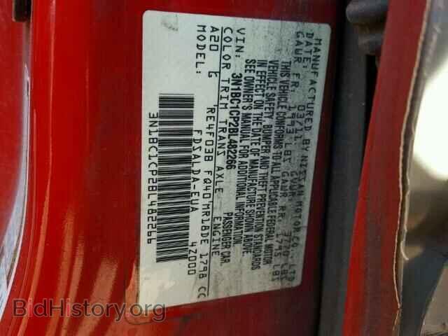 2011 NISSAN VERSA - VIN: 3N1BC1CP2BL482266 - Фото 10