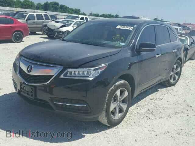 2016 ACURA MDX - VIN: 5FRYD3H2XGB009619 - Фото 2
