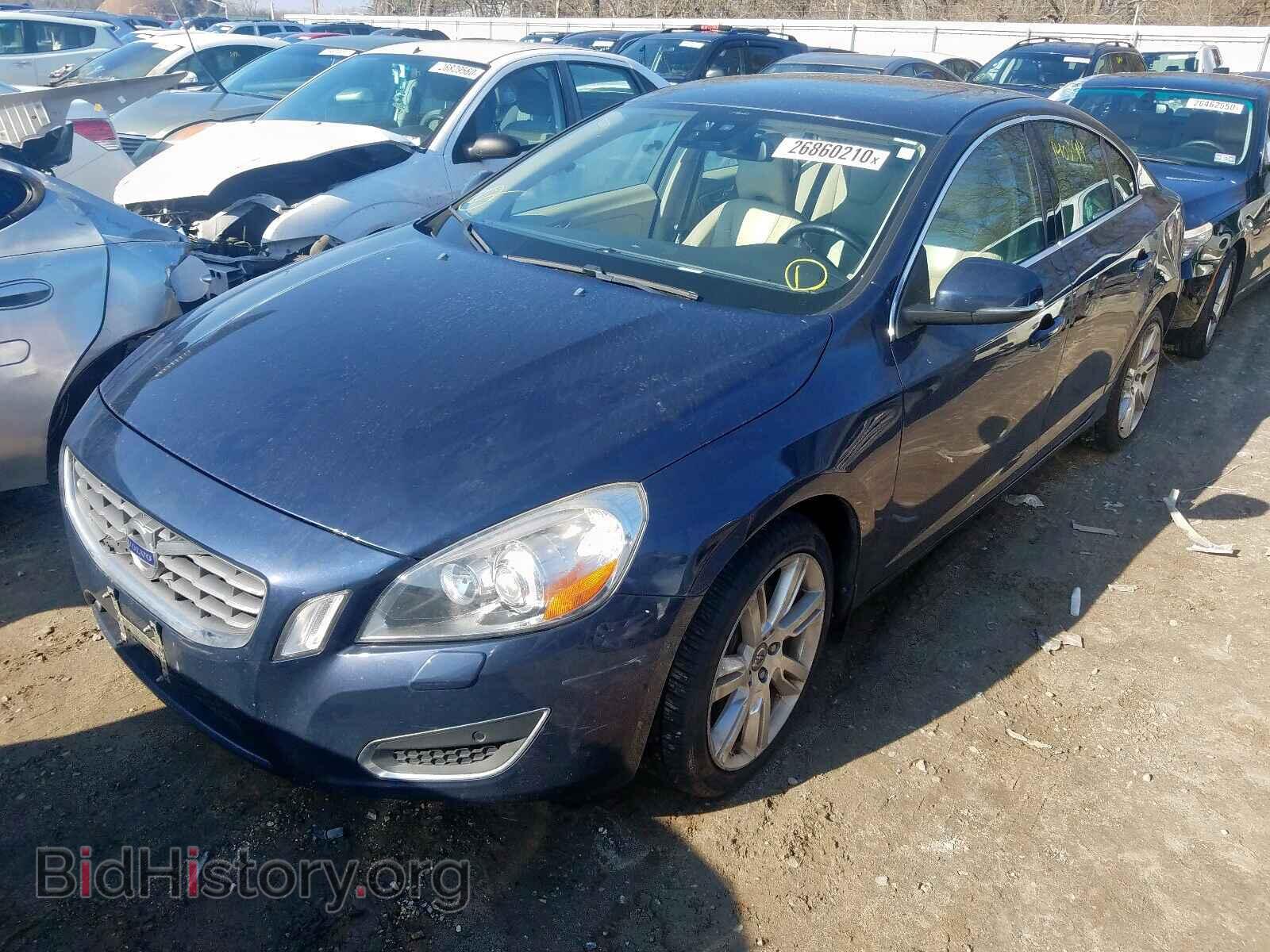 2012 VOLVO S60 - VIN: YV1622FS5C2125698 - Фото 2