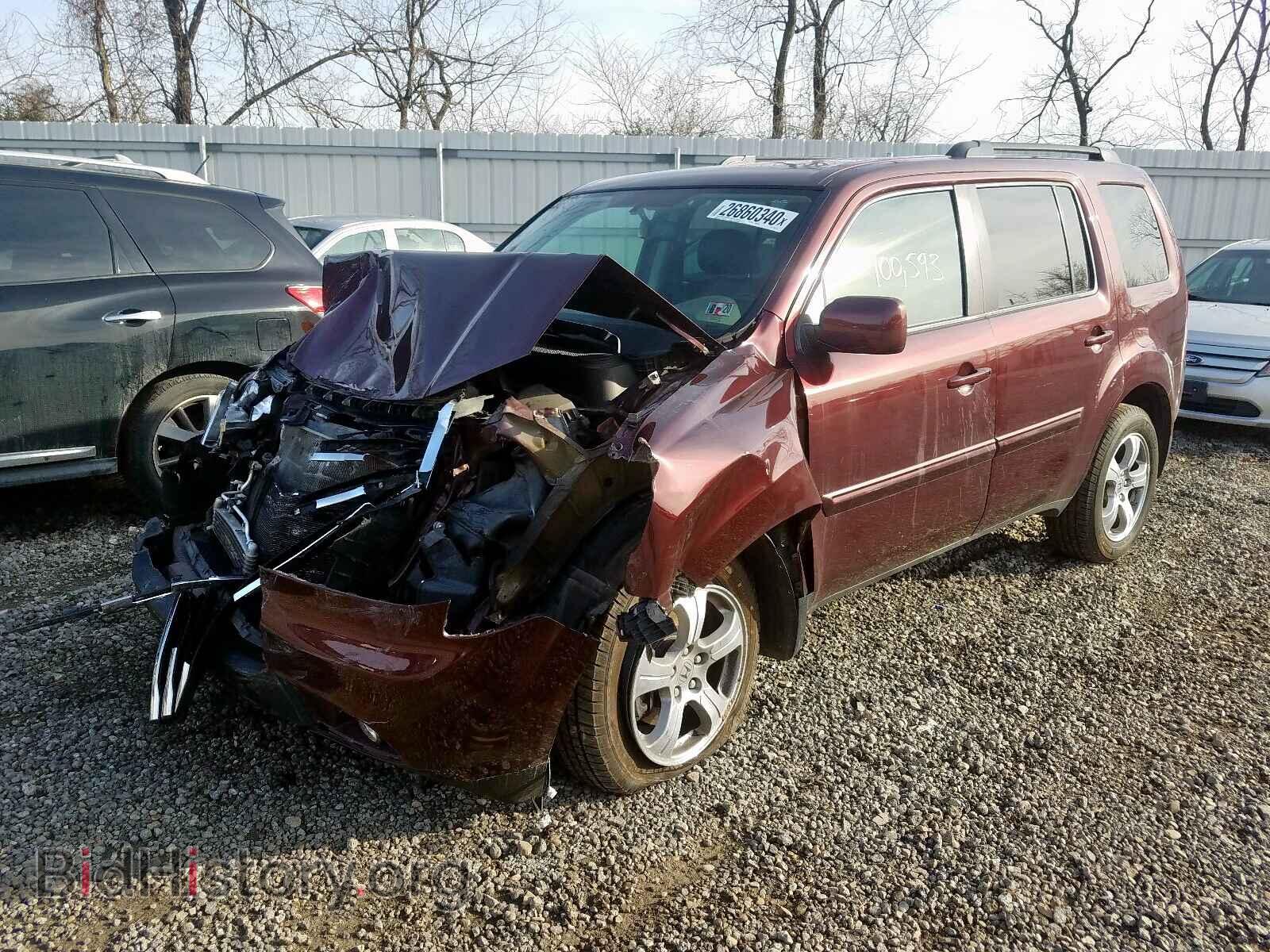 2015 HONDA PILOT - VIN: 5FNYF4H58FB046730 - Photo 2