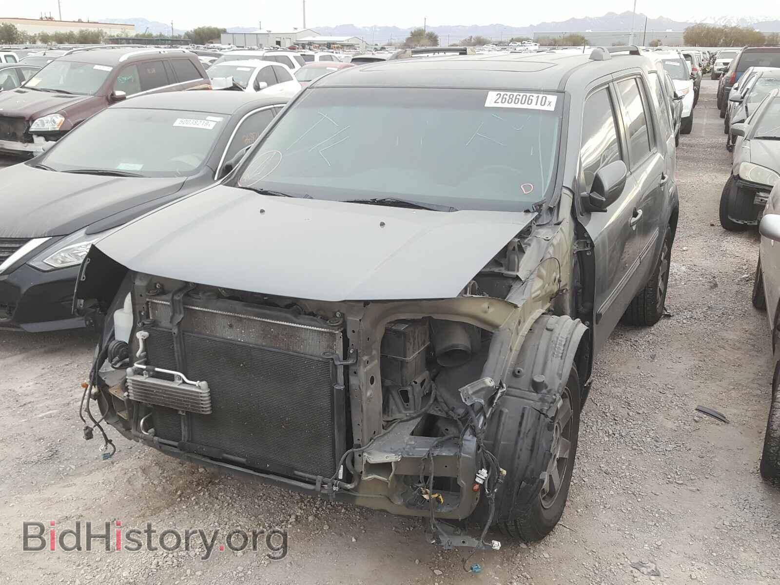 2011 HONDA PILOT - VIN: 5FNYF4H90BB105153 - Фото 2