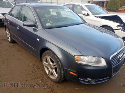 2007 Audi A4 A4 2.0T QU, серый — VIN WAUDF78E47A150543, Copart