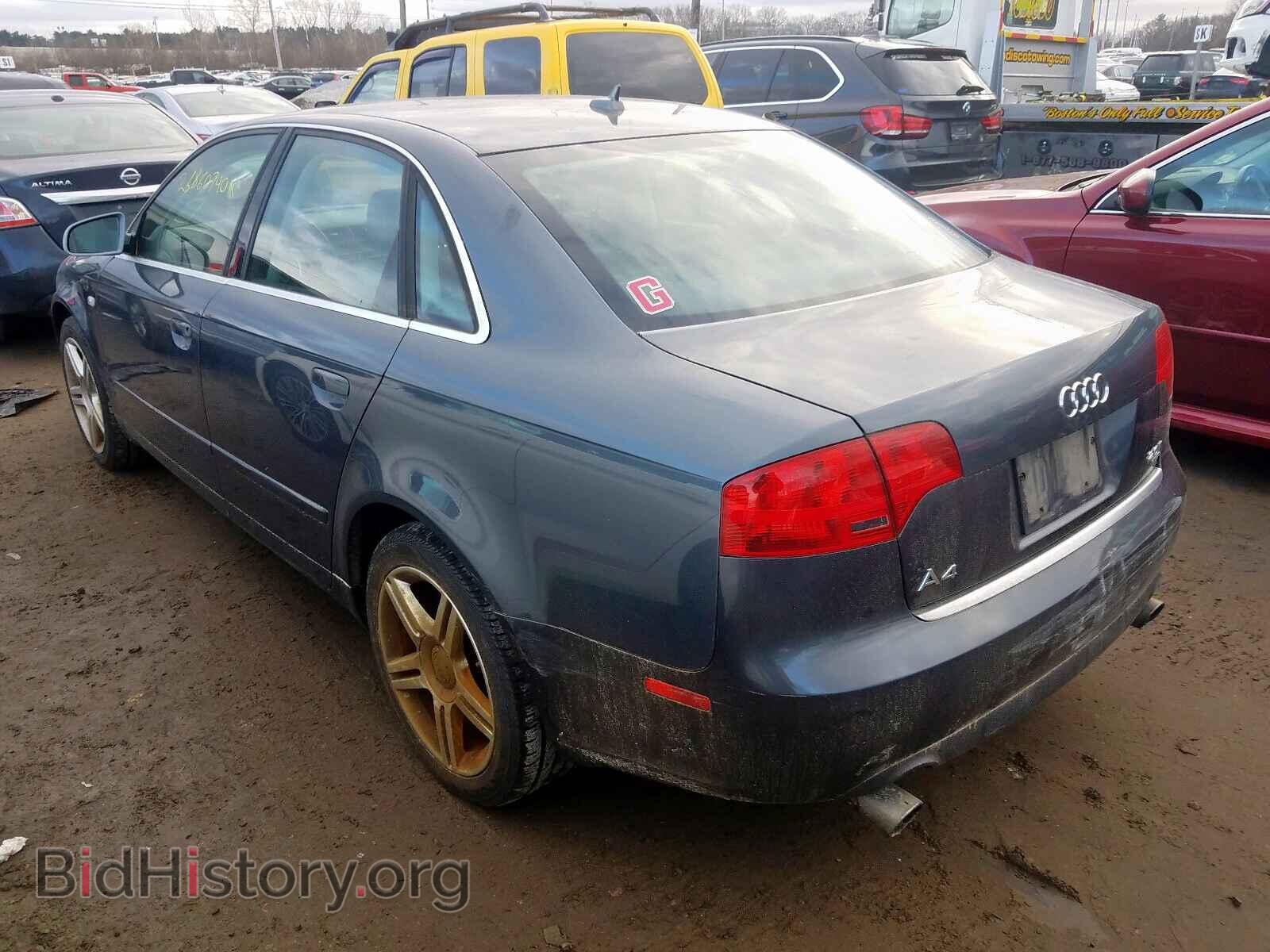 2007 AUDI A4 - VIN: WAUDF78E47A150543 - Фото 3