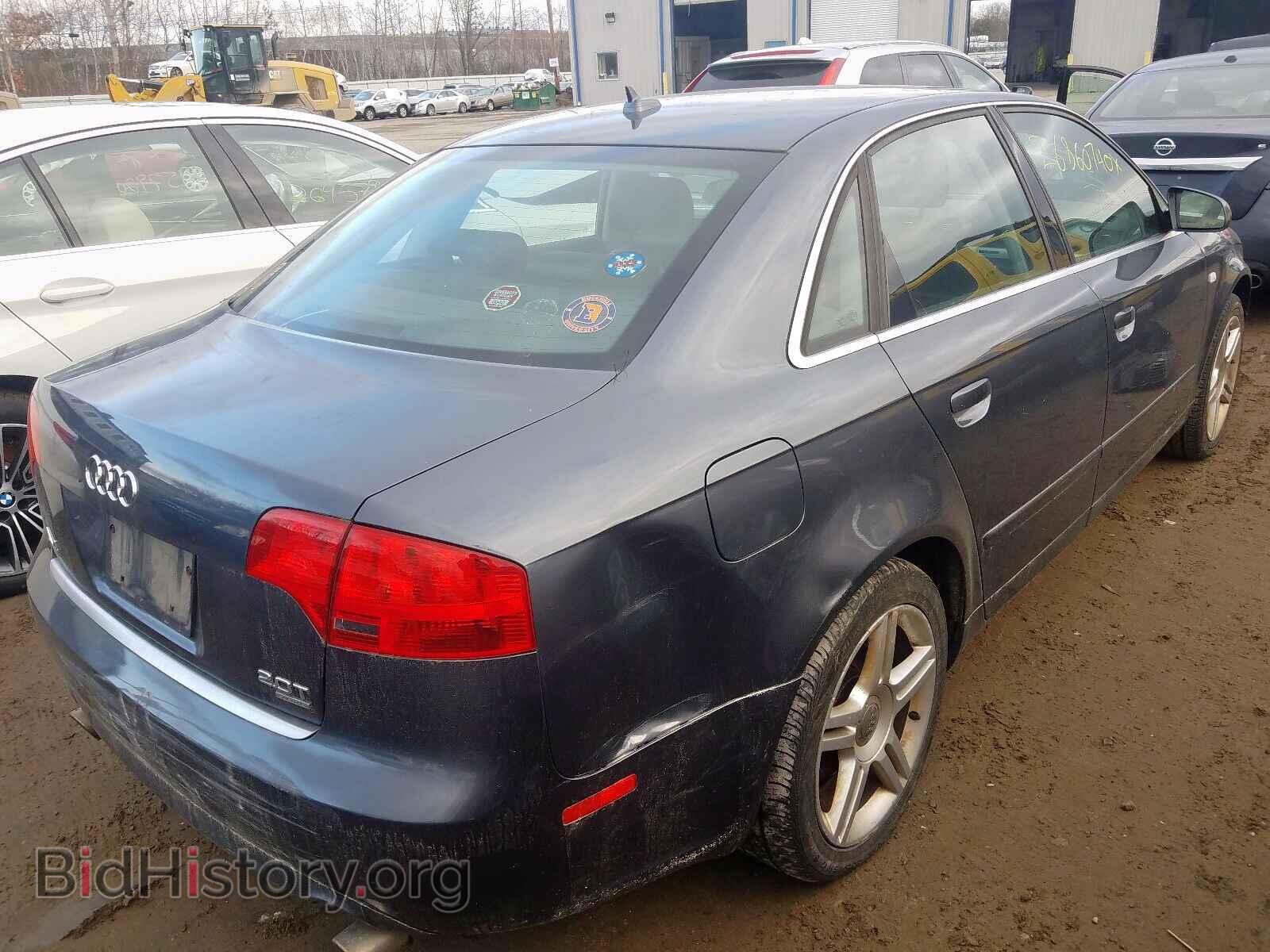 2007 AUDI A4 - VIN: WAUDF78E47A150543 - Фото 4