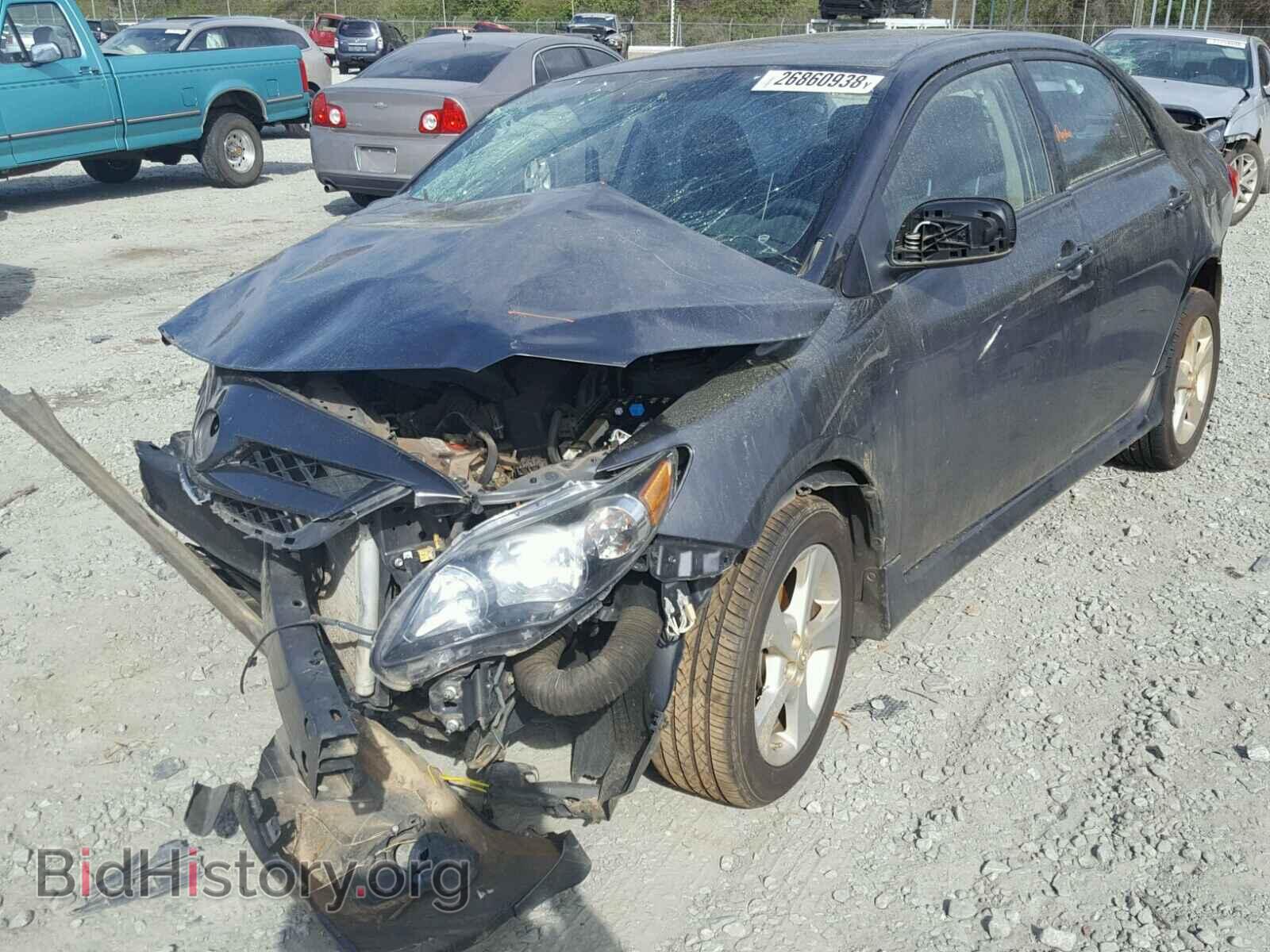2011 TOYOTA COROLLA BA - VIN: 2T1BU4EE1BC584121 - Фото 2
