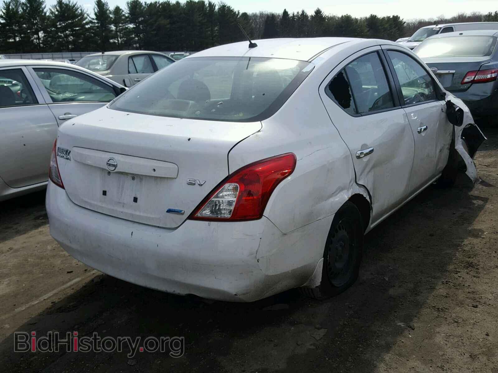 2012 NISSAN VERSA - VIN: 3N1CN7AP0CL889931 - Фото 4