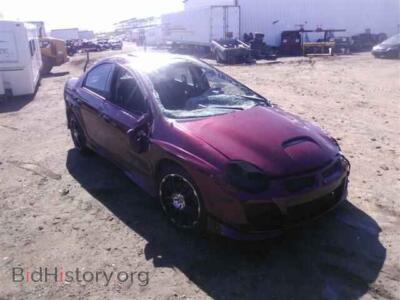 2004 Dodge NEON Neon SRT-4, maroon — VIN 1B3ES66S94D579159, Copart