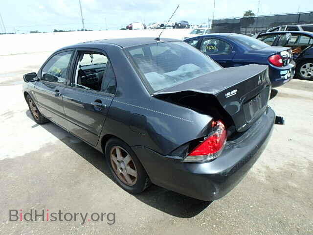 2004 MITSUBISHI LANCER - VIN: JA3AJ36E54U020702 - Фото 3