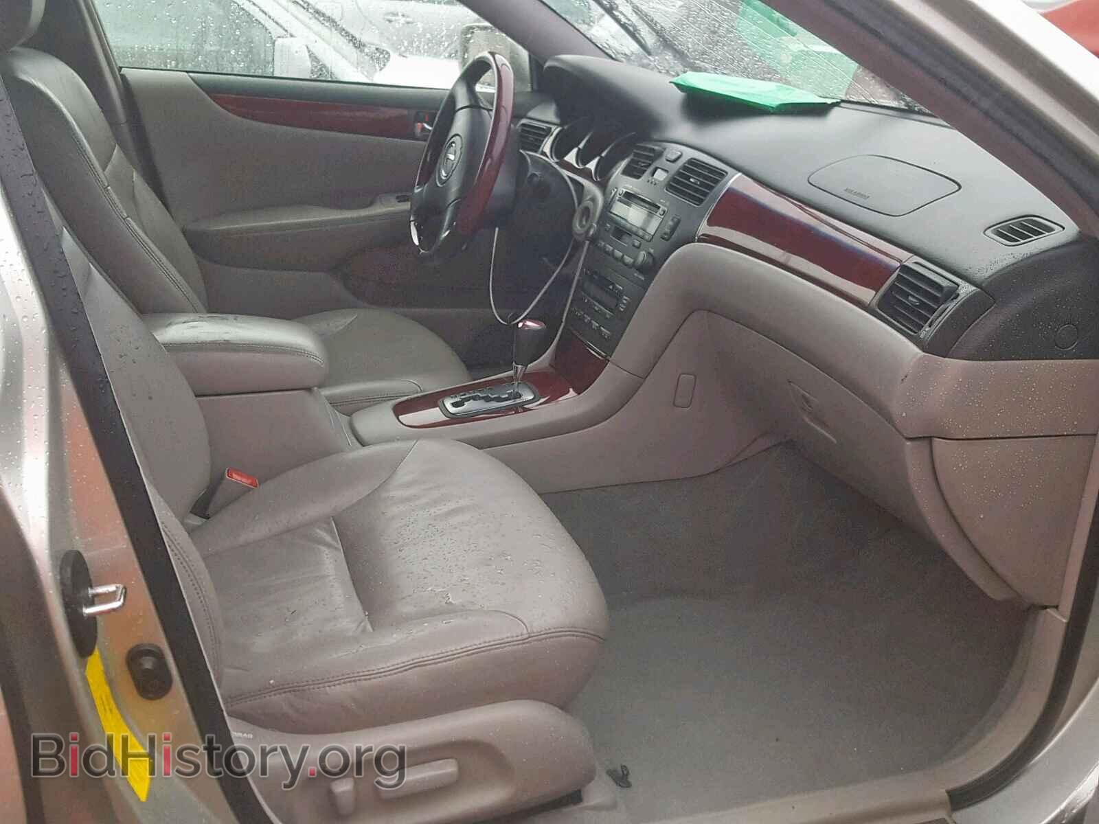2003 LEXUS ES300 - VIN: JTHBF30G435039234 - Фото 5