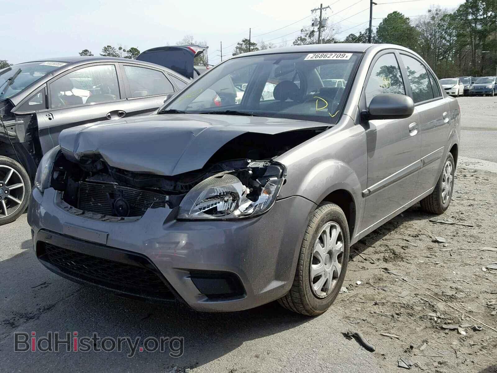 2011 KIA RIO BASE - VIN: KNADH4A3XB6944153 - Фото 2
