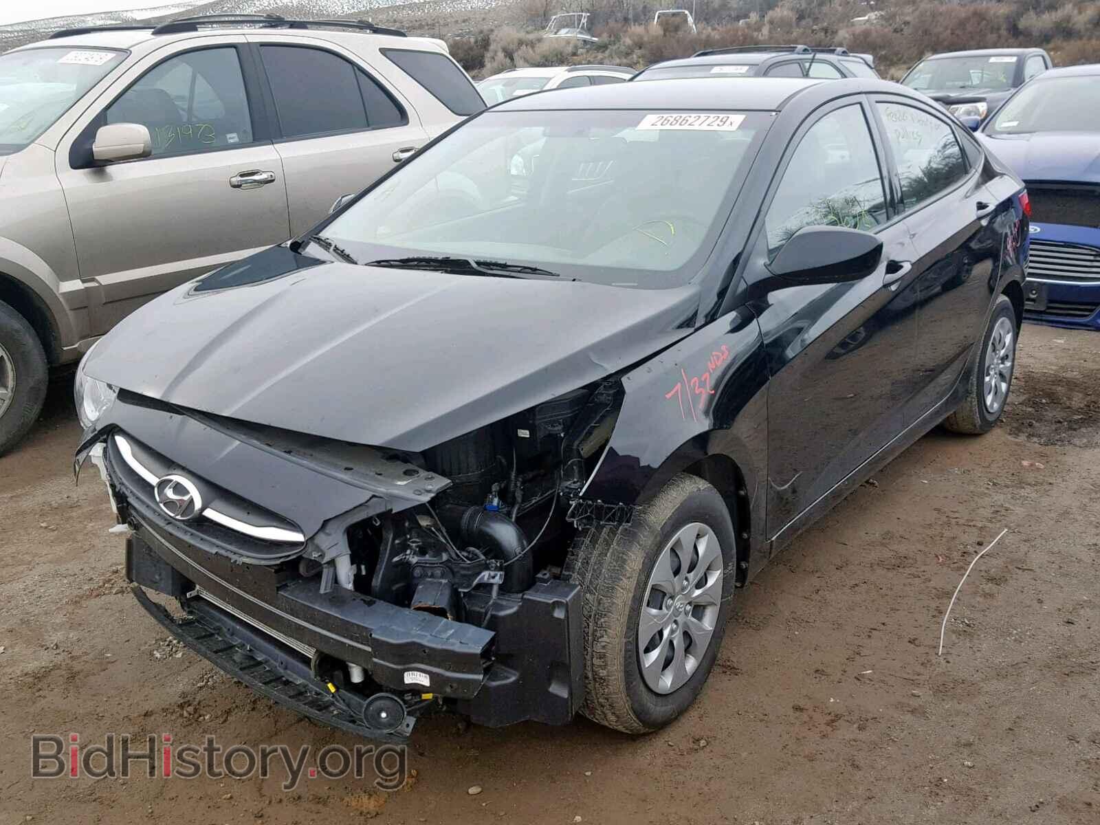 2017 HYUNDAI ACCENT - VIN: KMHCT4AE2HU342829 - Фото 2