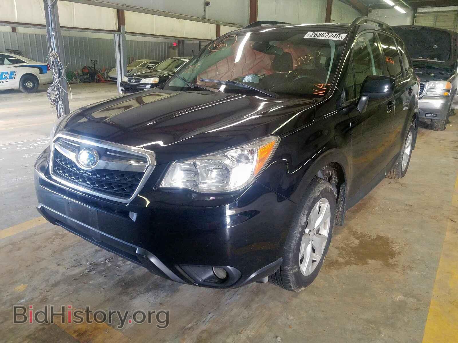 2014 SUBARU FORESTER - VIN: JF2SJAEC8EH455722 - Фото 2