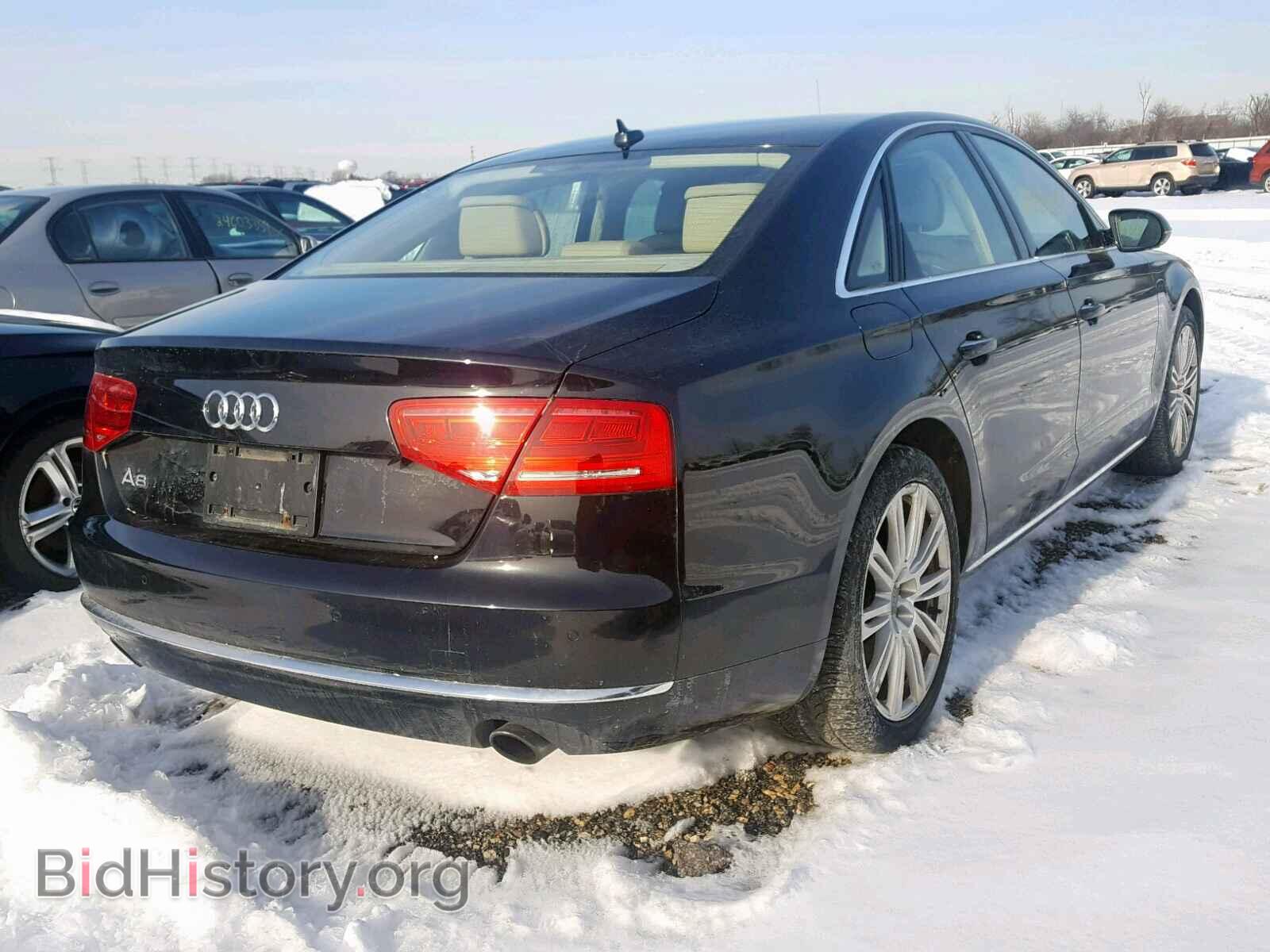 2014 AUDI A8 - VIN: WAUAGAFD7EN006143 - Фото 4