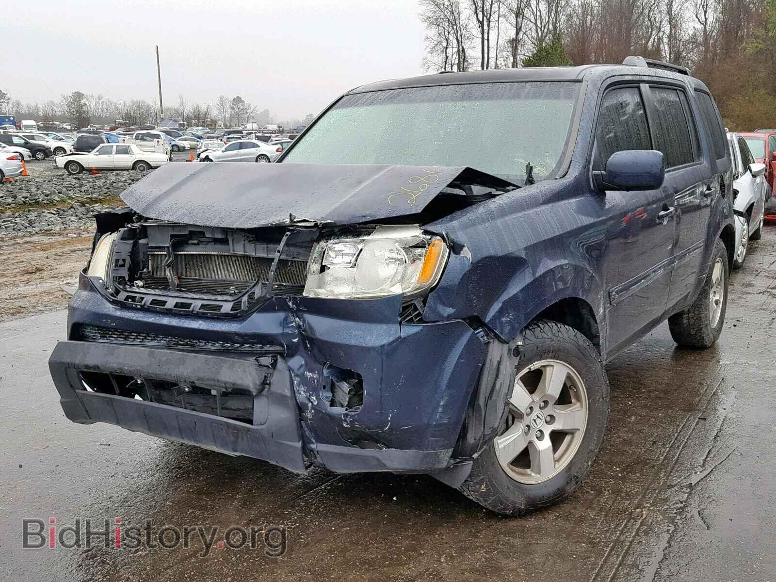 2011 HONDA PILOT EXL - VIN: 5FNYF3H5XBB009540 - Фото 2