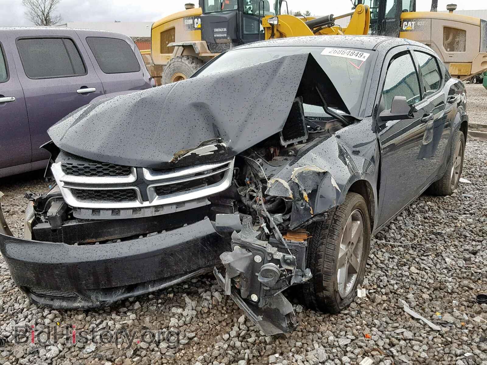 2013 DODGE AVENGER - VIN: 1C3CDZABXDN536280 - Фото 2