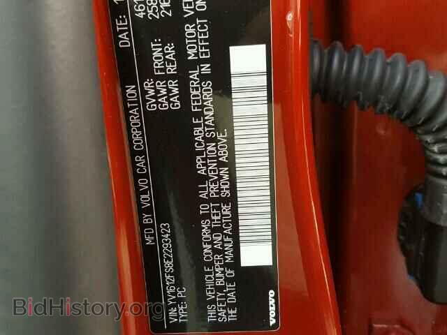 2014 VOLVO S60 - VIN: YV1612FS8E2293423 - Фото 10
