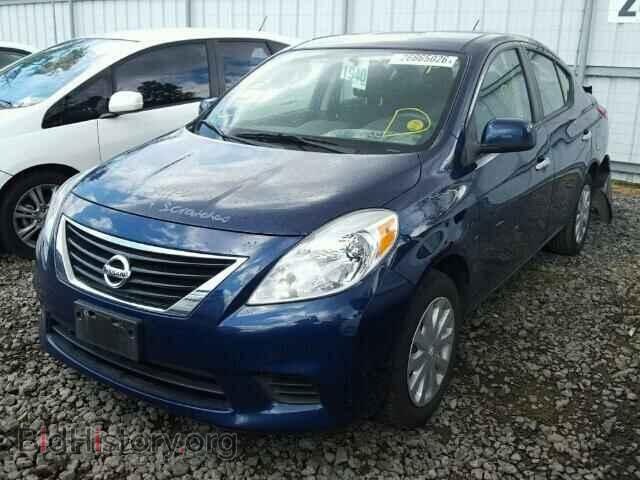 2012 NISSAN VERSA - VIN: 3N1CN7AP9CL816511 - Фото 2