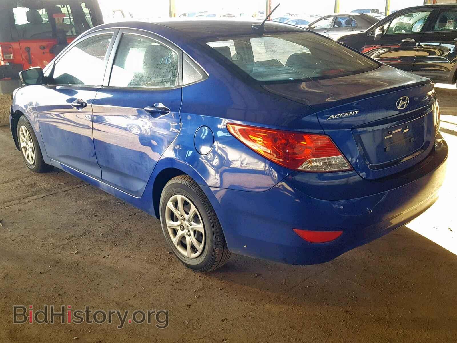 2013 HYUNDAI ACCENT - VIN: KMHCT4AE0DU542022 - Фото 3