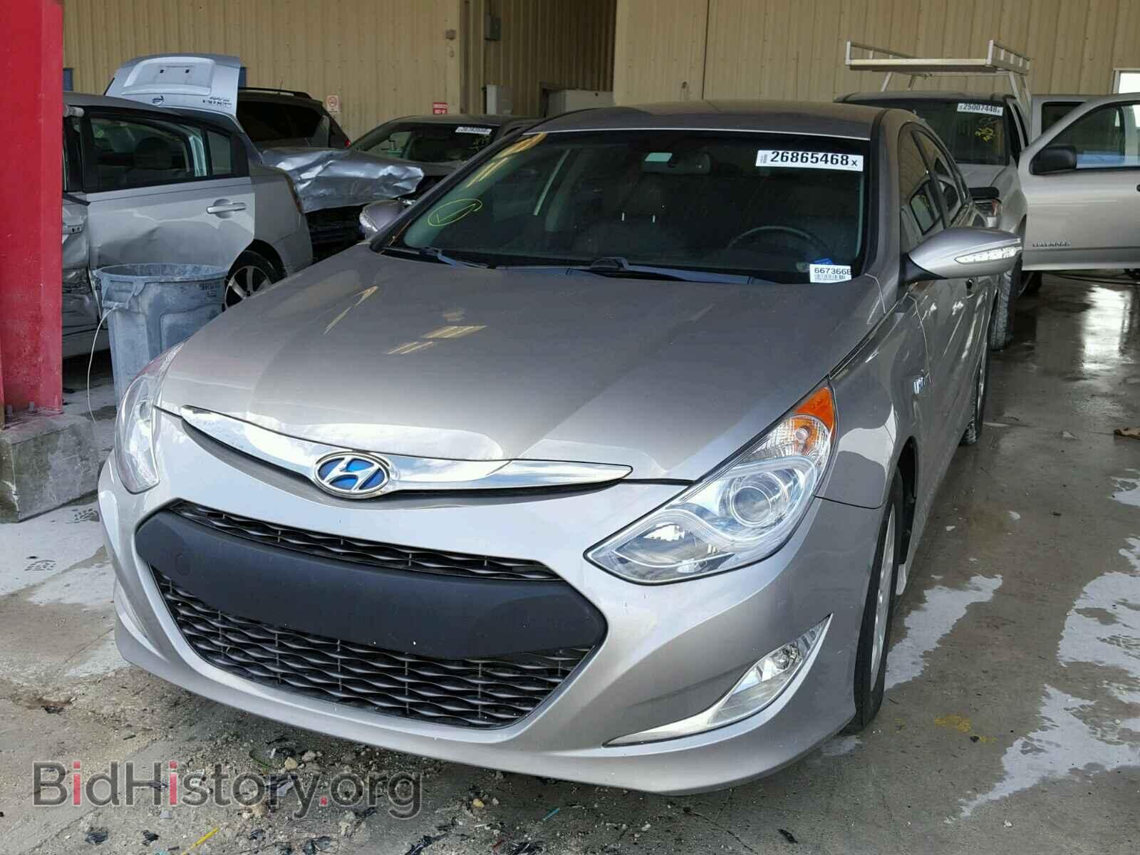 2012 HYUNDAI SONATA - VIN: KMHEC4A43CA036877 - Фото 2