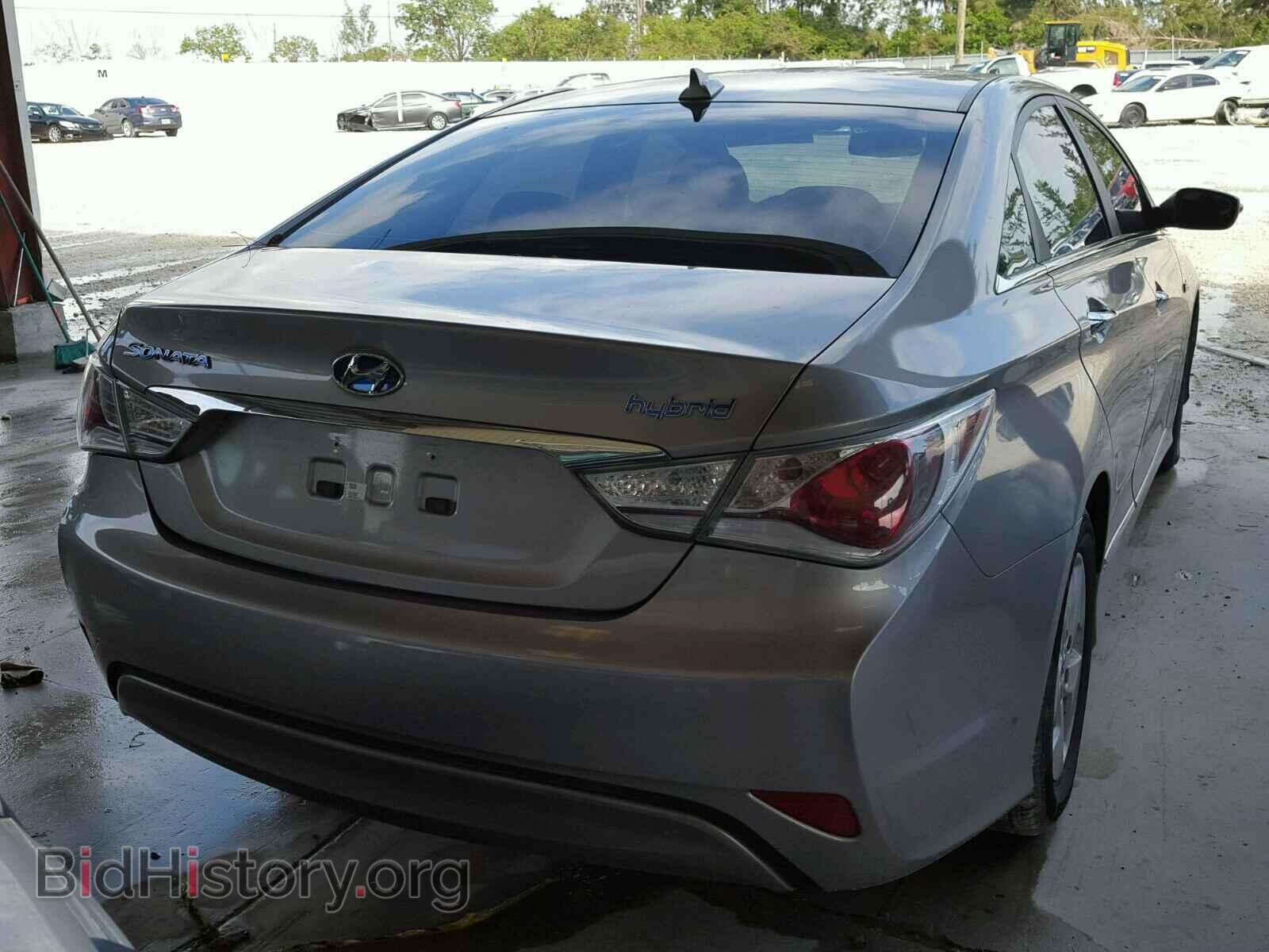 2012 HYUNDAI SONATA - VIN: KMHEC4A43CA036877 - Фото 4