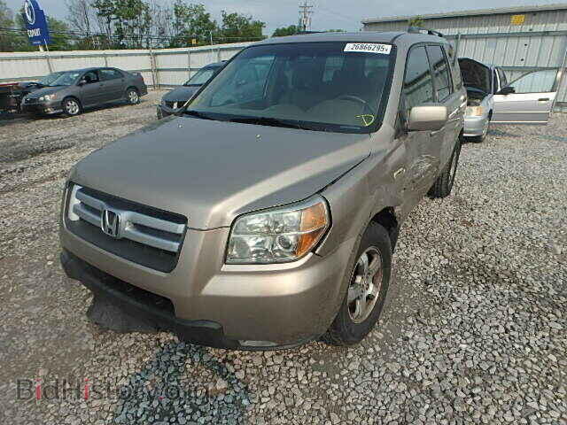 2006 HONDA PILOT - VIN: 2HKYF18636H553978 - Фото 2