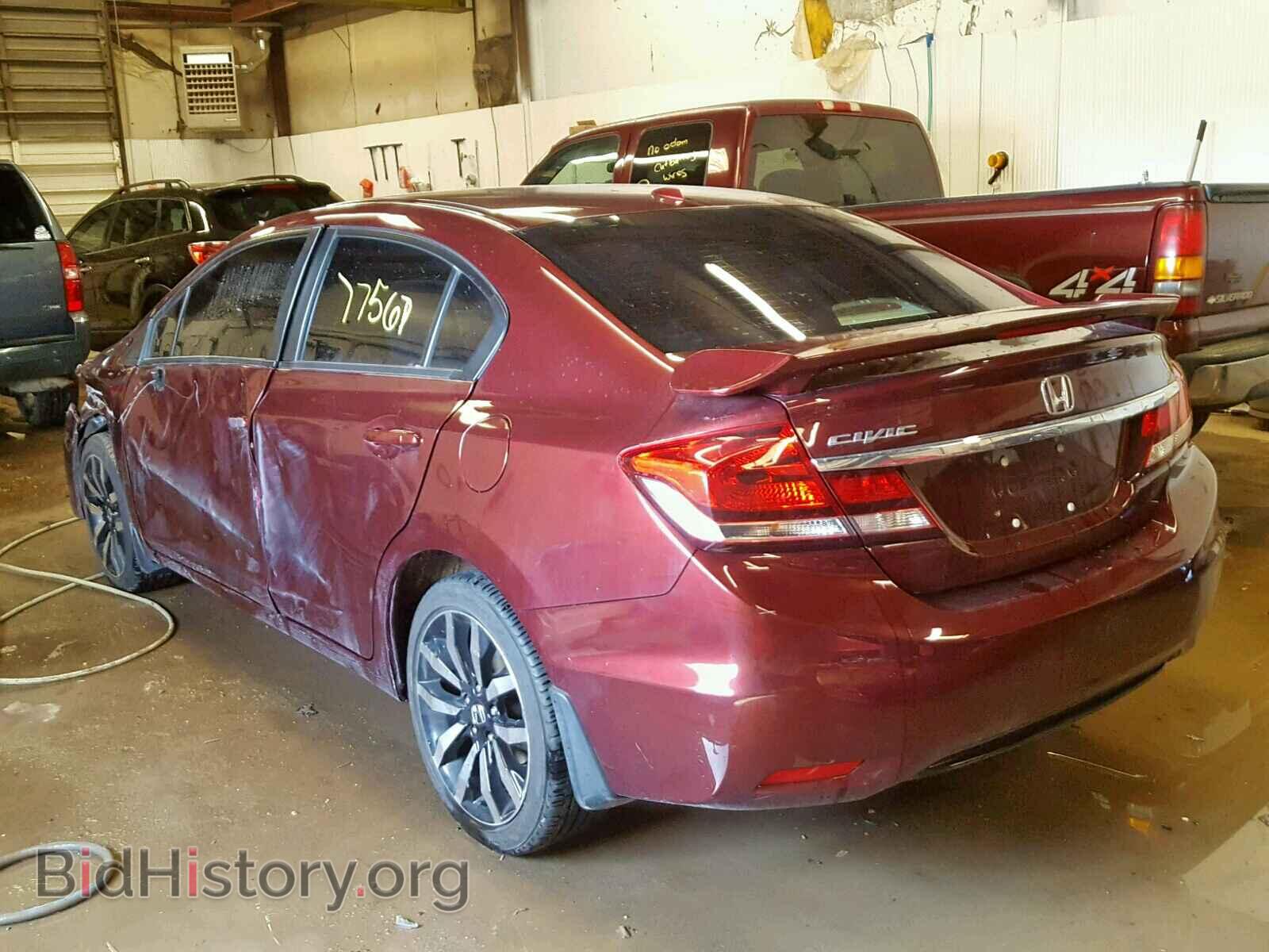 2014 HONDA CIVIC - VIN: 19XFB2F99EE055972 - Фото 3