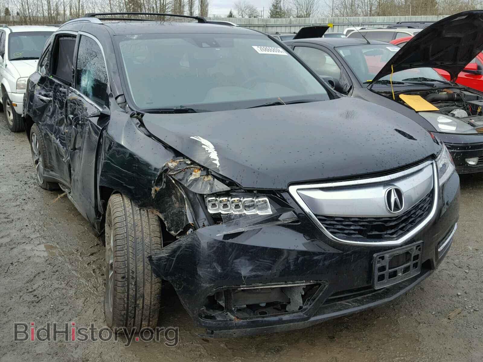 Photo 5FRYD4H66EB013155 - ACURA MDX 2014