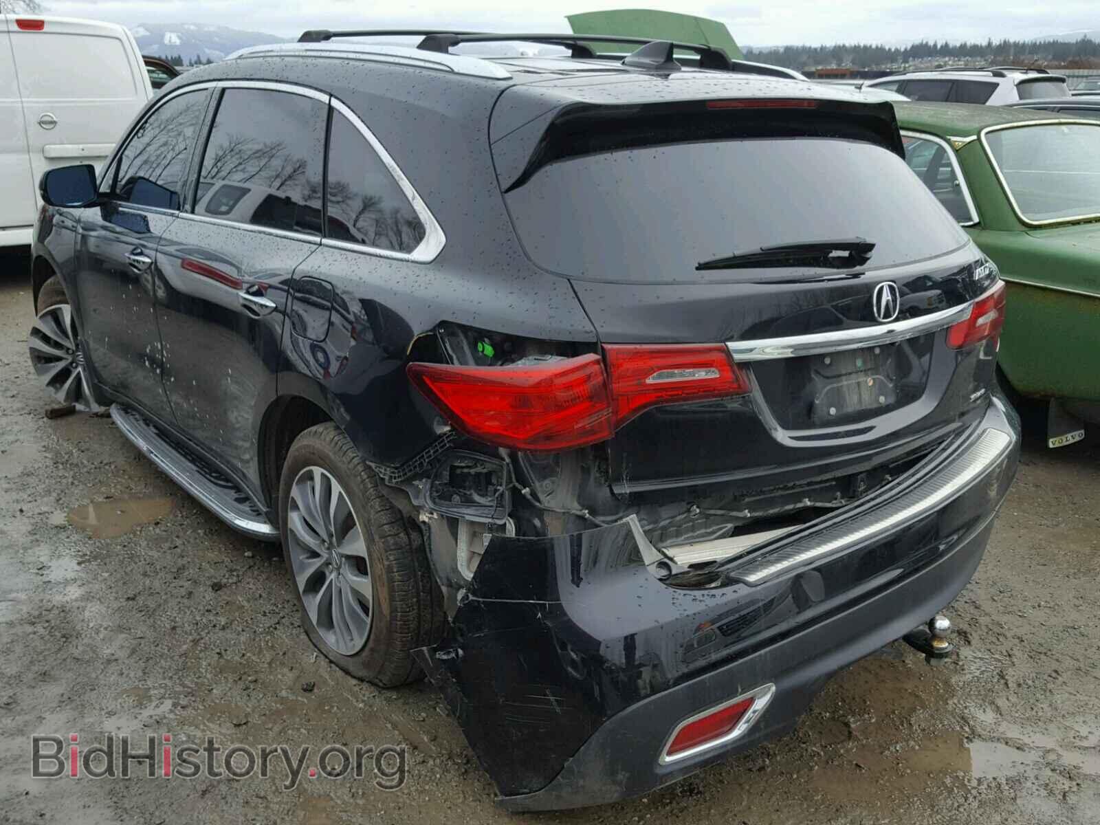 2014 ACURA MDX - VIN: 5FRYD4H66EB013155 - Фото 3