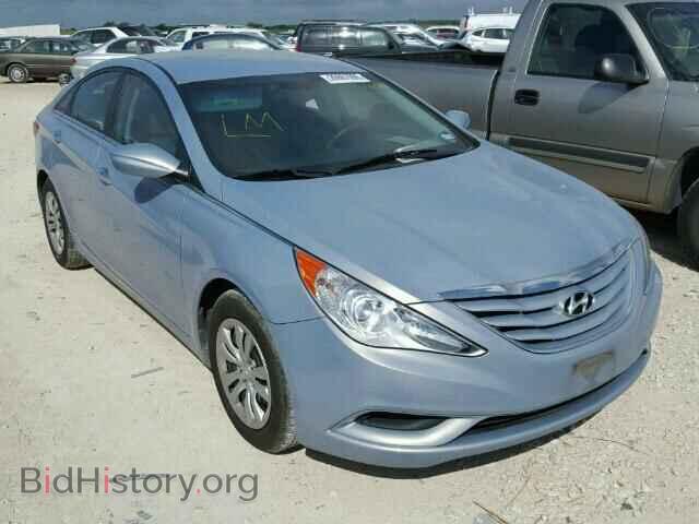 2012 Hyundai SONATA Sonata GLS (VIN 5NPEB4AC5CH310202) — фото 1 из 10, Copart, повреждение: град