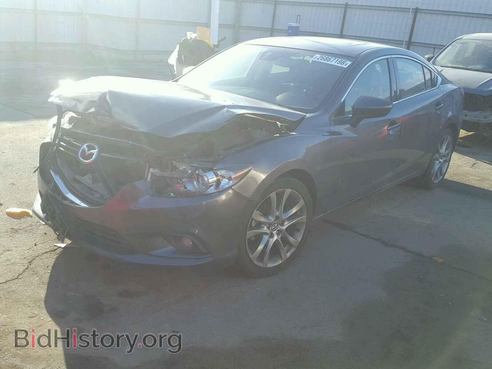 2014 MAZDA 6 - VIN: JM1GJ1W62E1115892 - Фото 2