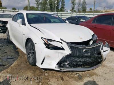 2016 Lexus RC RC 200t, white — VIN JTHHA5BC2G5003336, Copart