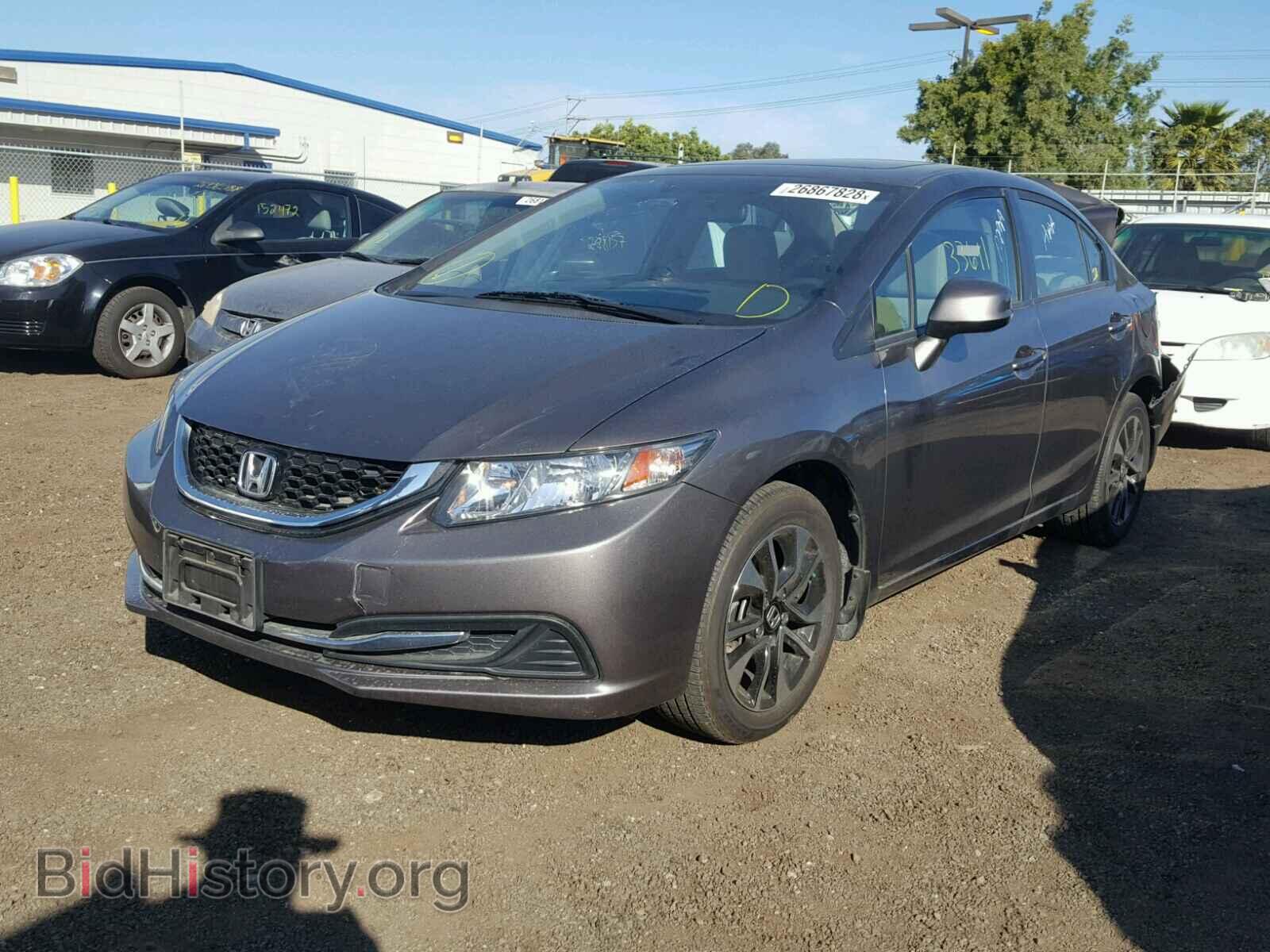 2013 HONDA CIVIC - VIN: 19XFB2F83DE275176 - Фото 2