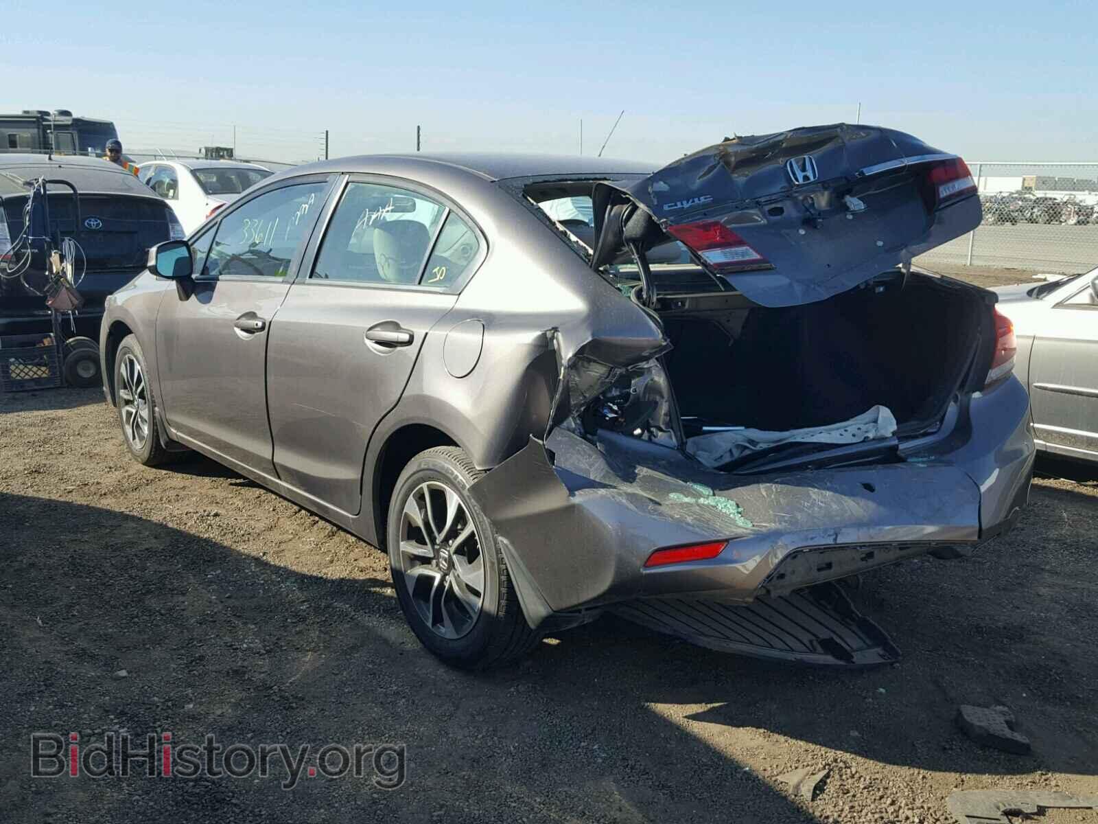 2013 HONDA CIVIC - VIN: 19XFB2F83DE275176 - Фото 3